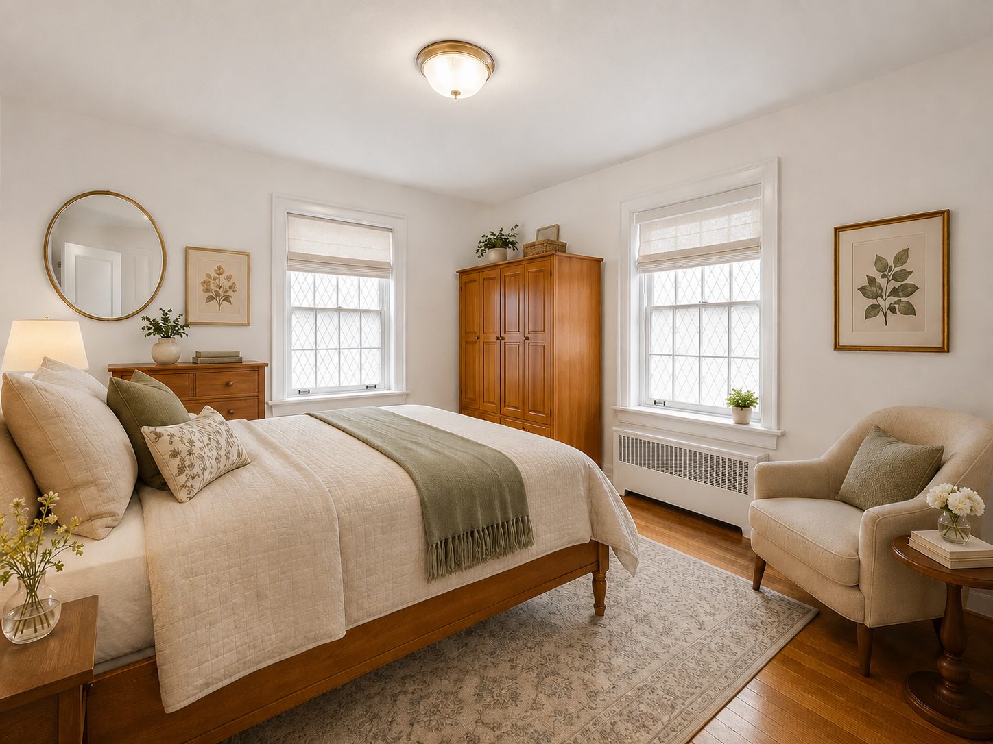 Artist rendering of the second bedroom
